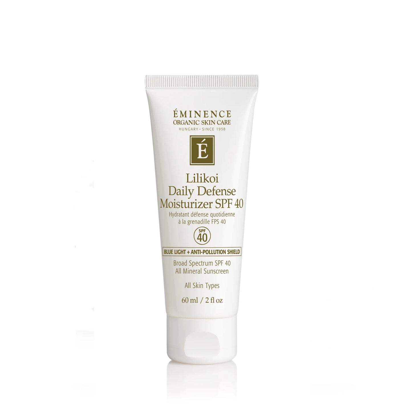 Lilikoi Daily Defense Moisturizer SPF 40