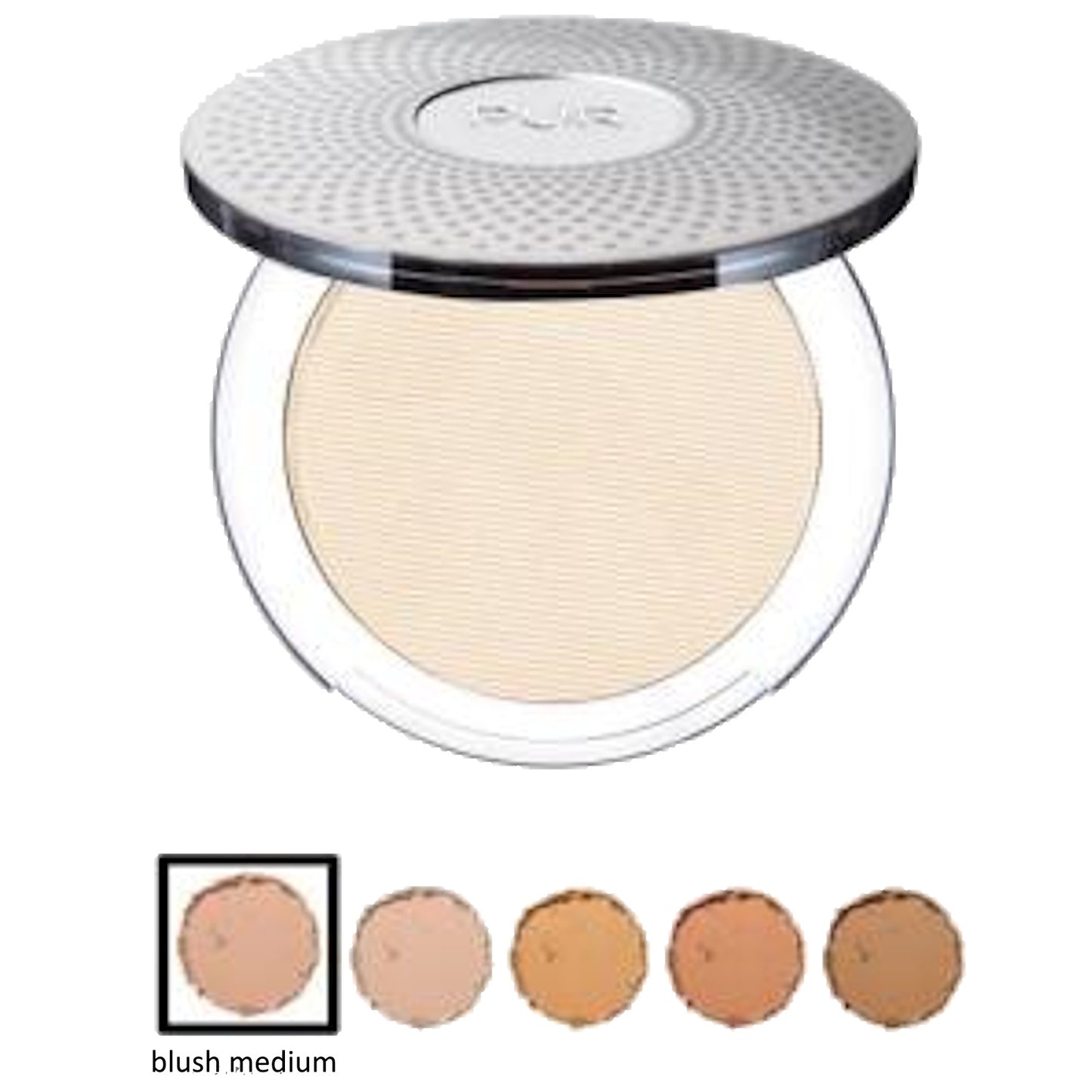 PÜR 4-in-1 minerale make-up foundation met huidverzorgingsingrediënten-BLUSH MEDIUM