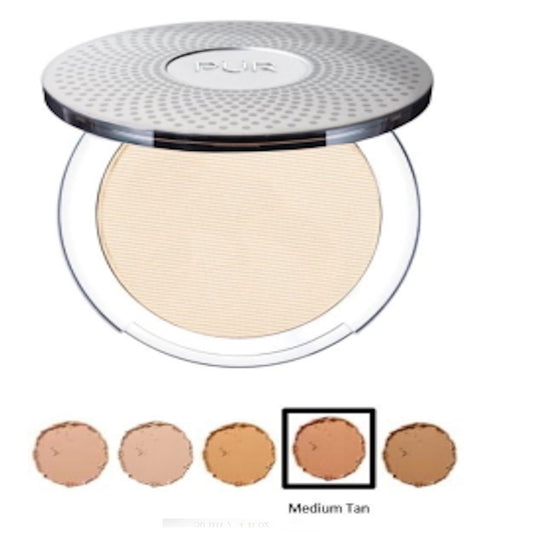 PÜR 4-in-1 minerale make-up foundation met huidverzorgingsingrediënten-MEDIUM TAN